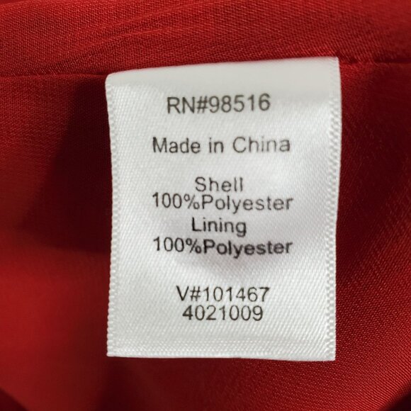 Coldwater Creek 2X Blouse Floral Print Chiffon Button Down Banded Collar Shirt - Picture 9 of 10